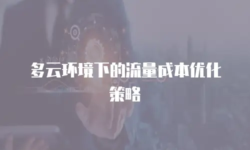 多云环境下的流量成本优化策略