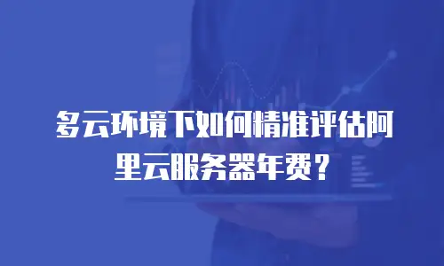 多云环境下如何精准评估阿里云服务器年费？