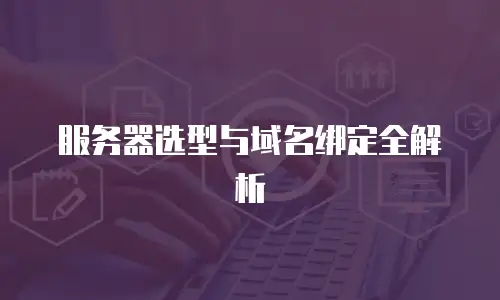 服务器选型与域名绑定全解析