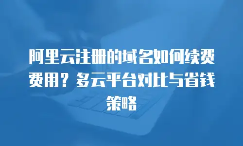 阿里云注册的域名如何续费费用？多云平台对比与省钱策略