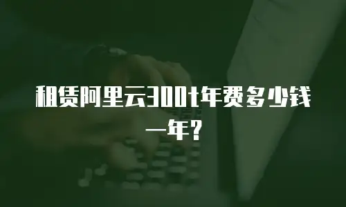 租赁阿里云300t年费多少钱一年？