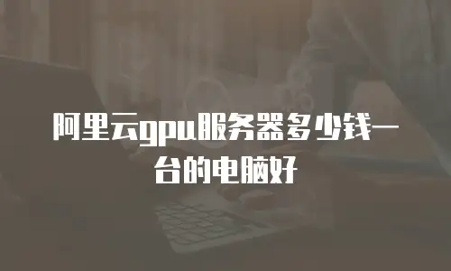 阿里云gpu服务器多少钱一台的电脑好