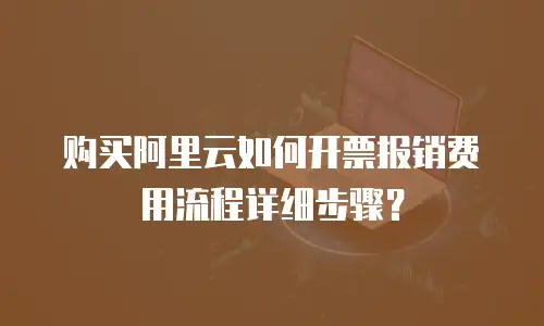 购买阿里云如何开票报销费用流程详细步骤？