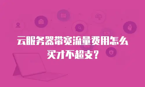 云服务器带宽流量费用怎么买才不超支？