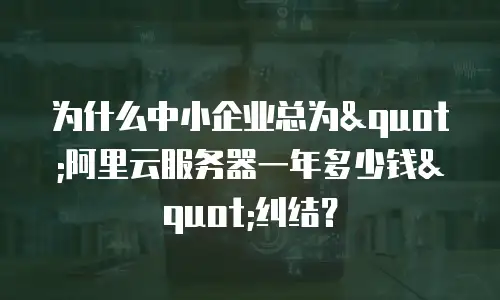 为什么中小企业总为