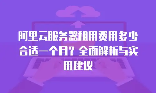 阿里云服务器租用费用多少合适一个月？全面解析与实用建议