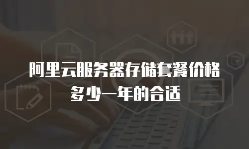 阿里云服务器存储套餐价格多少一年的合适