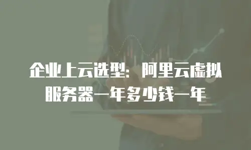 企业上云选型：阿里云虚拟服务器一年多少钱一年