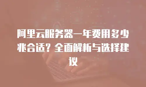 阿里云服务器一年费用多少兆合适？全面解析与选择建议