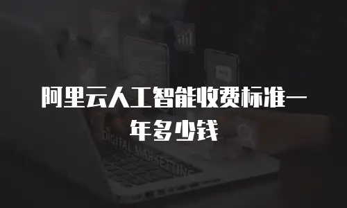 阿里云人工智能收费标准一年多少钱