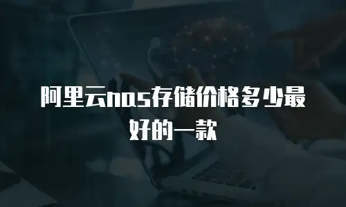 阿里云nas存储价格多少最好的一款