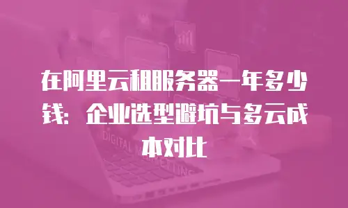 在阿里云租服务器一年多少钱：企业选型避坑与多云成本对比
