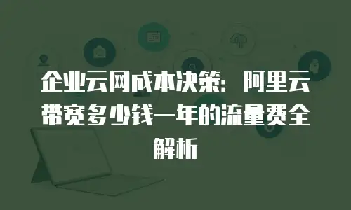企业云网成本决策：阿里云带宽多少钱一年的流量费全解析