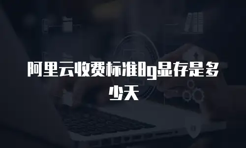 阿里云收费标准8g显存是多少天