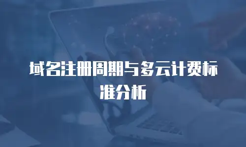 域名注册周期与多云计费标准分析