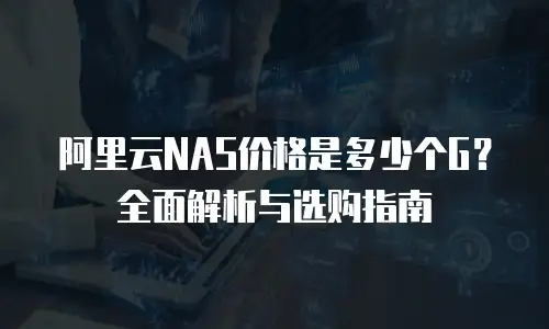 阿里云NAS价格是多少个G？全面解析与选购指南