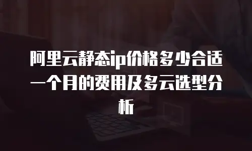 阿里云静态ip价格多少合适一个月的费用及多云选型分析
