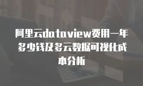 阿里云dataview费用一年多少钱及多云数据可视化成本分析