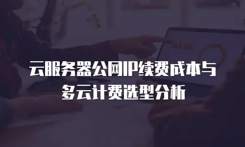 云服务器公网IP续费成本与多云计费选型分析