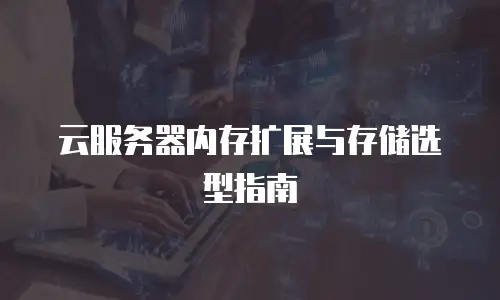 云服务器内存扩展与存储选型指南