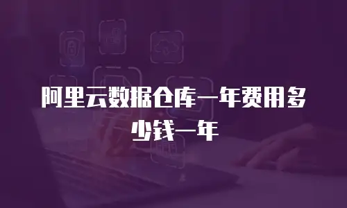 阿里云数据仓库一年费用多少钱一年