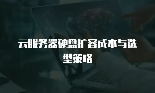 云服务器硬盘扩容成本与选型策略