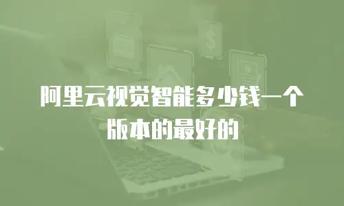 阿里云视觉智能多少钱一个版本的最好的