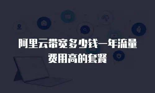 阿里云带宽多少钱一年流量费用高的套餐