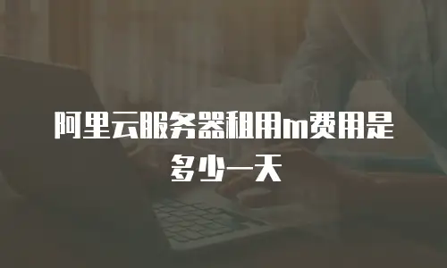 阿里云服务器租用m费用是多少一天