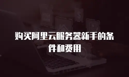 购买阿里云服务器新手的条件和费用