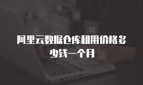 阿里云数据仓库租用价格多少钱一个月
