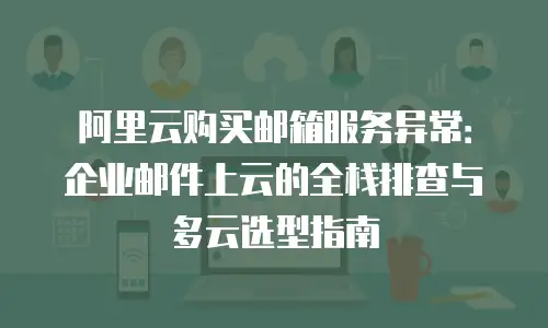阿里云购买邮箱服务异常：企业邮件上云的全栈排查与多云选型指南