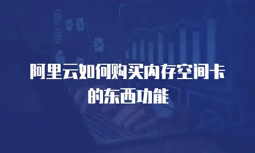 阿里云如何购买内存空间卡的东西功能