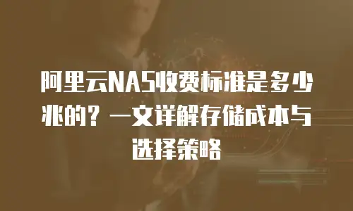 阿里云NAS收费标准是多少兆的？一文详解存储成本与选择策略