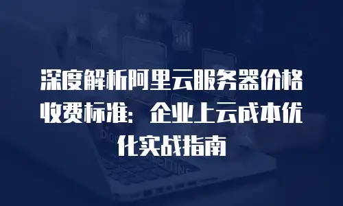 深度解析阿里云服务器价格收费标准：企业上云成本优化实战指南