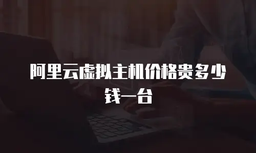 阿里云虚拟主机价格贵多少钱一台