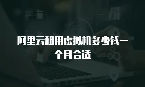 阿里云租用虚拟机多少钱一个月合适