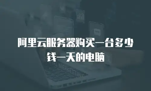 阿里云服务器购买一台多少钱一天的电脑