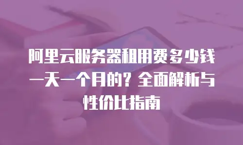 阿里云服务器租用费多少钱一天一个月的？全面解析与性价比指南