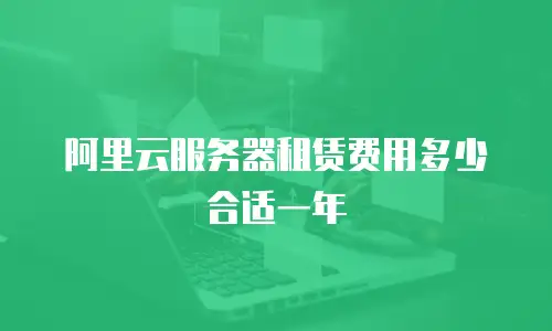 阿里云服务器租赁费用多少合适一年