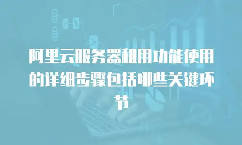 阿里云服务器租用功能使用的详细步骤包括哪些关键环节