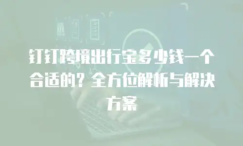 钉钉跨境出行宝多少钱一个合适的？全方位解析与解决方案