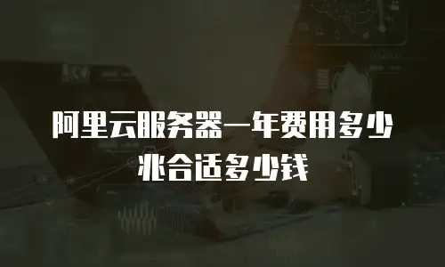 阿里云服务器一年费用多少兆合适多少钱