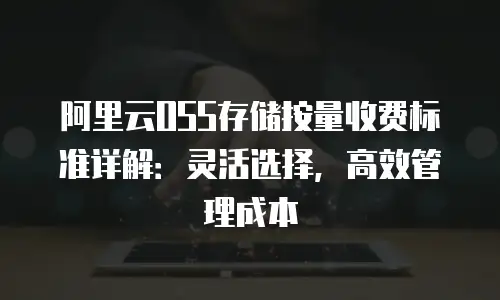 阿里云OSS存储按量收费标准详解：灵活选择，高效管理成本