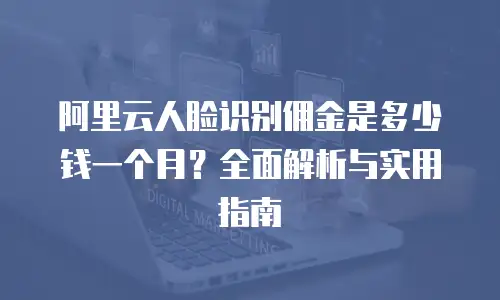 阿里云人脸识别佣金是多少钱一个月？全面解析与实用指南