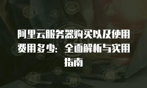 阿里云服务器购买以及使用费用多少：全面解析与实用指南