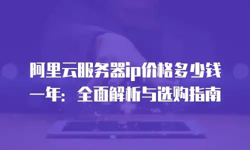阿里云服务器ip价格多少钱一年：全面解析与选购指南