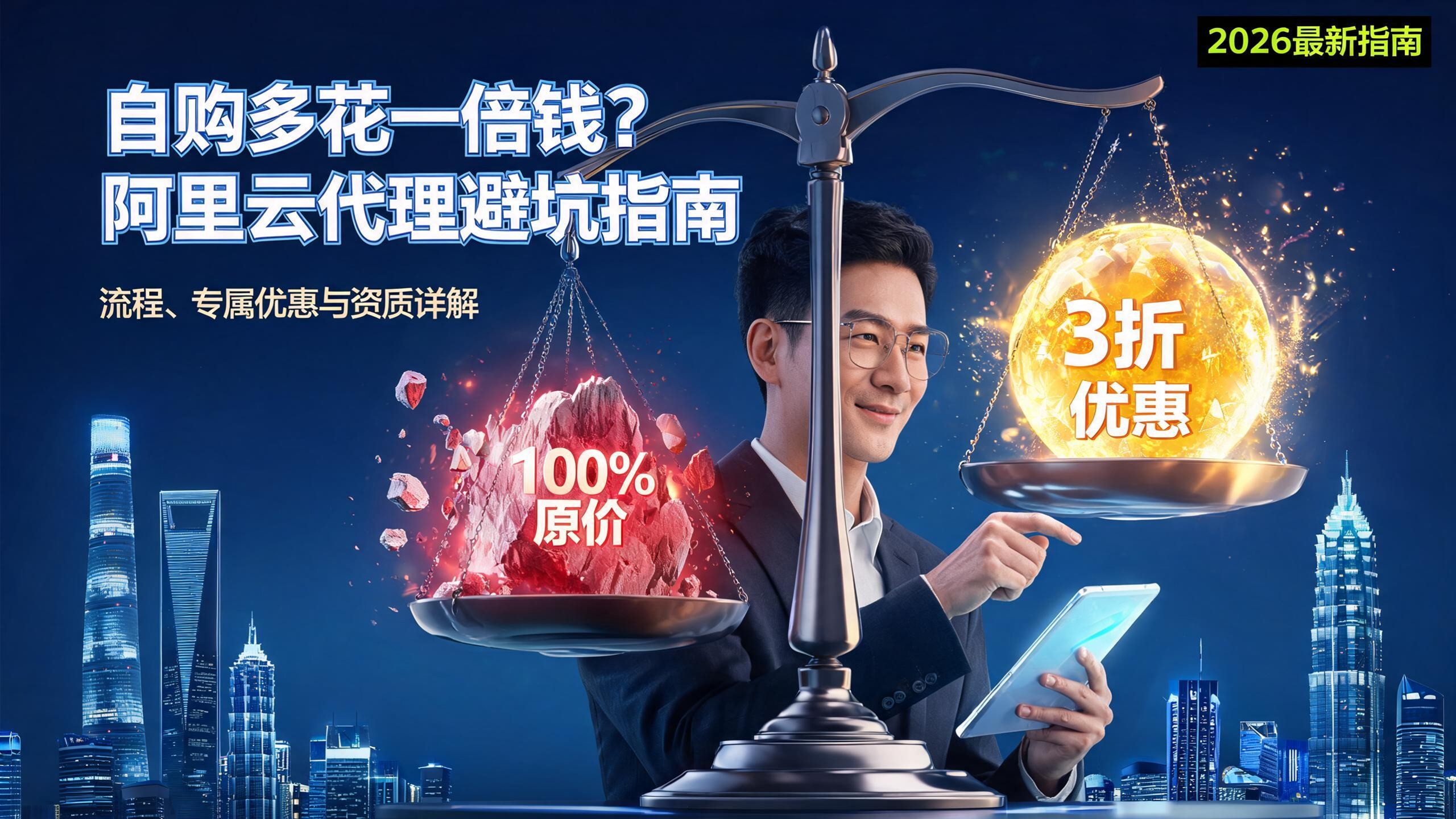 2026最新指南：上海阿里云代理怎么合作？流程、专属优惠与避坑详解