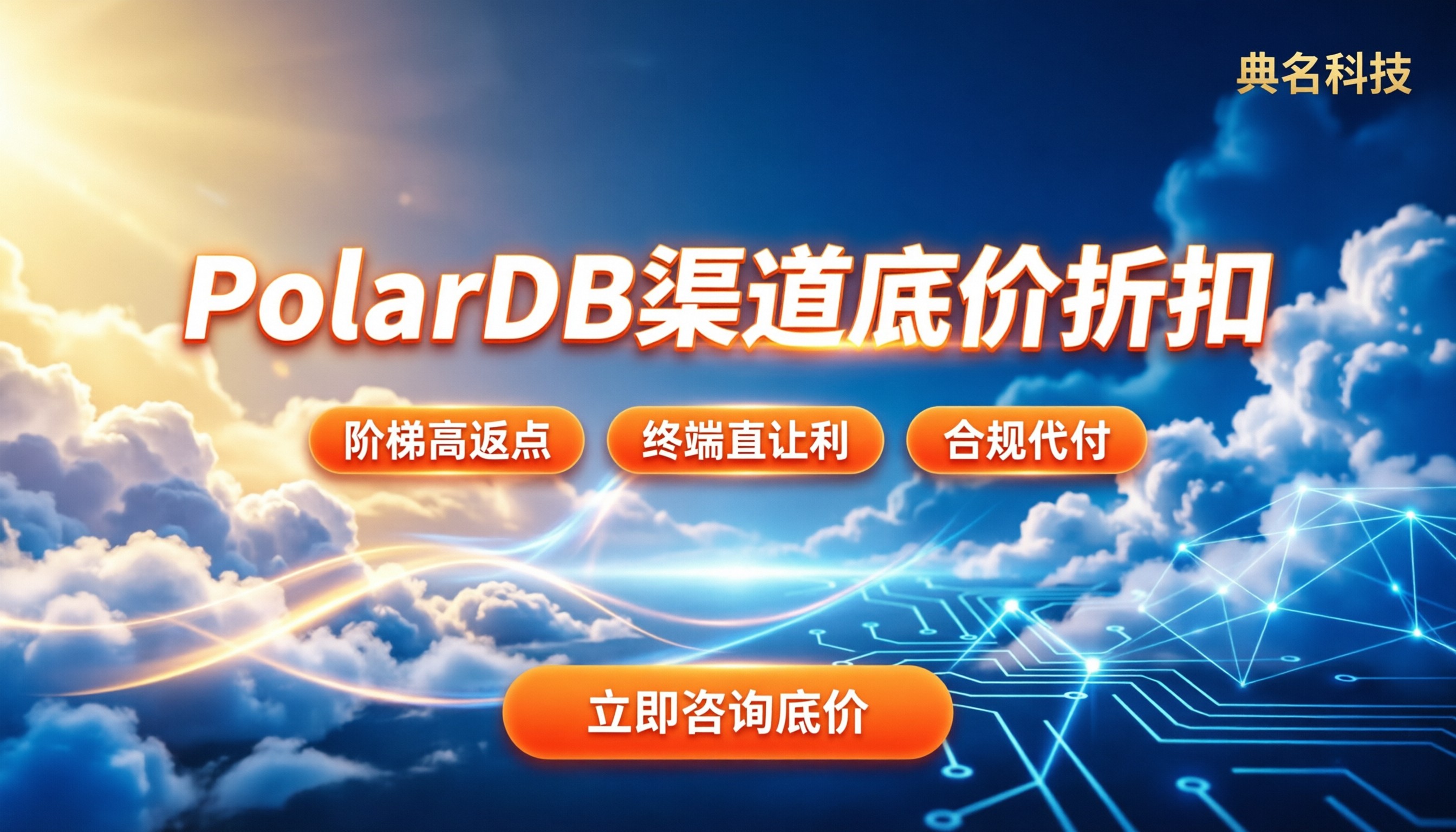 阿里云PolarDB渠道返点：怎么拿到底价折扣