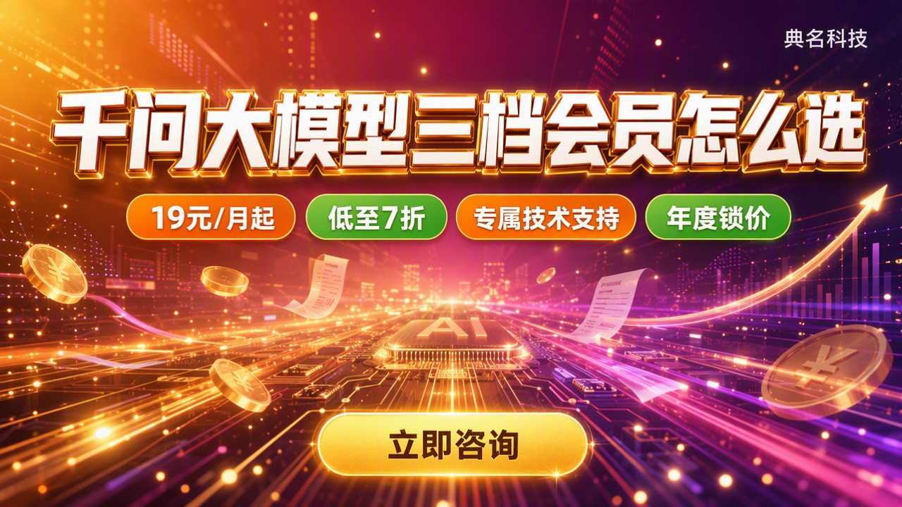 千问大模型包月收费多少钱:三档会员怎么选?